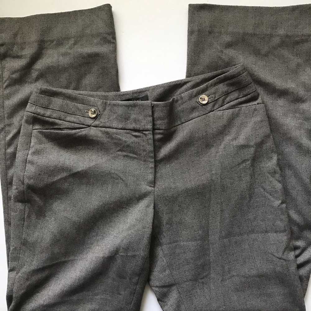 White House Black Market Brown Boot Cut Pants